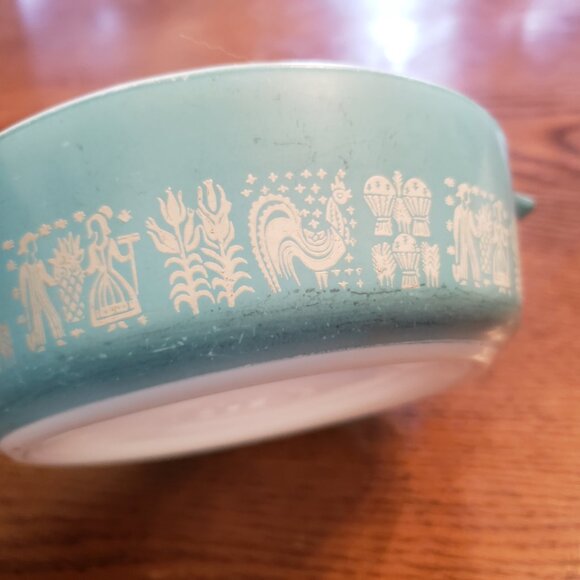 2 x Pyrex Butterprint Casserole 471 & 472 NO LIDS - Picture 7 of 12